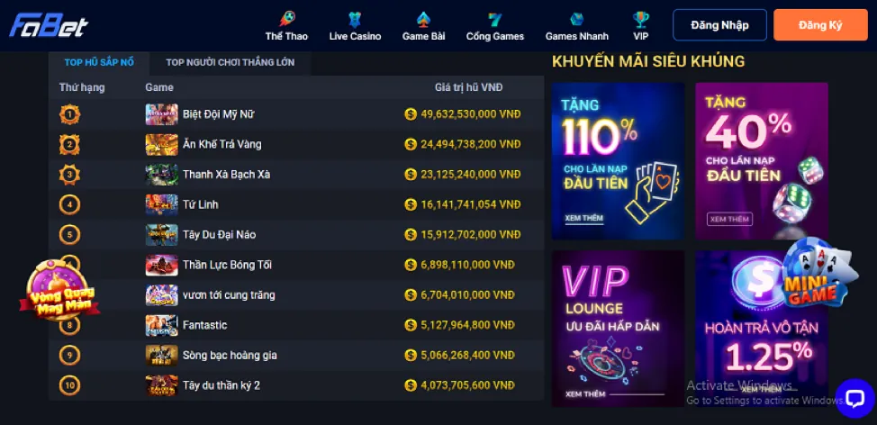 Liên hệ bộ phận hỗ trợ khách hàng game789 khuyến mãi